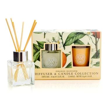 Picture of NATURAL DIFFUSER & CANDLE ORANGE BLOSSOM